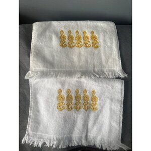 Royal Terry of California All-Cotton Towels – Made in USA, Embroidered Set